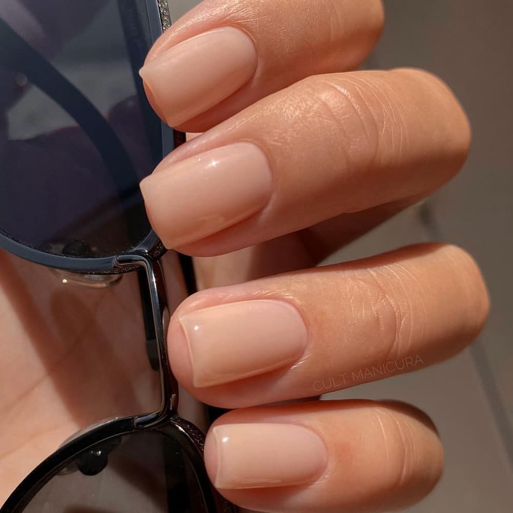 Cross-border Wearable Women's Press-on Nails Wholesale Minimalist Medium Square Solid Color Nail Tips Press-on Nails Wholesale