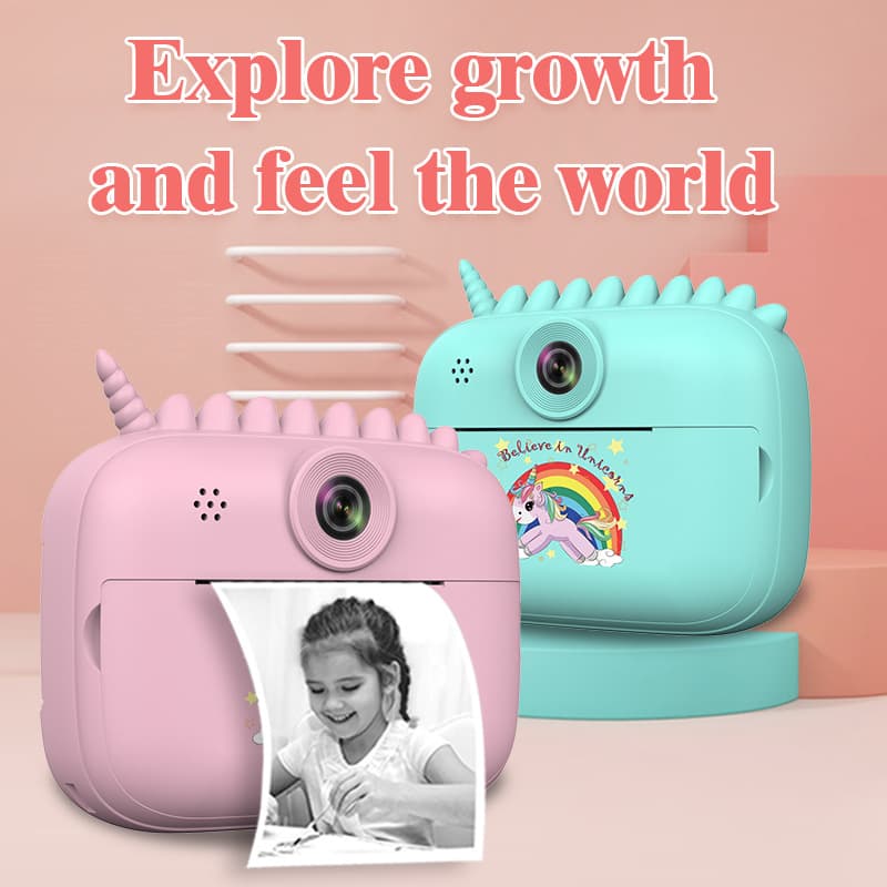 Export Instant Print Kids Camera Thermal Paper Print Camera Digital Camera Custom Photo Printer