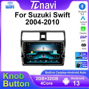 Cross-border Supply For Suzuki Swift 2004-2010 Car Android Carplay Navigation All-in-One