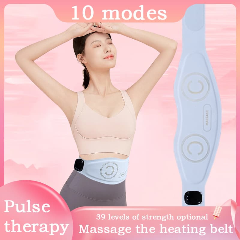 Cross-border Massage Belt Heating Fitness Equipment Home Charging Vibration Machine Belly Fat Reduction Multifunctional Waist Massager