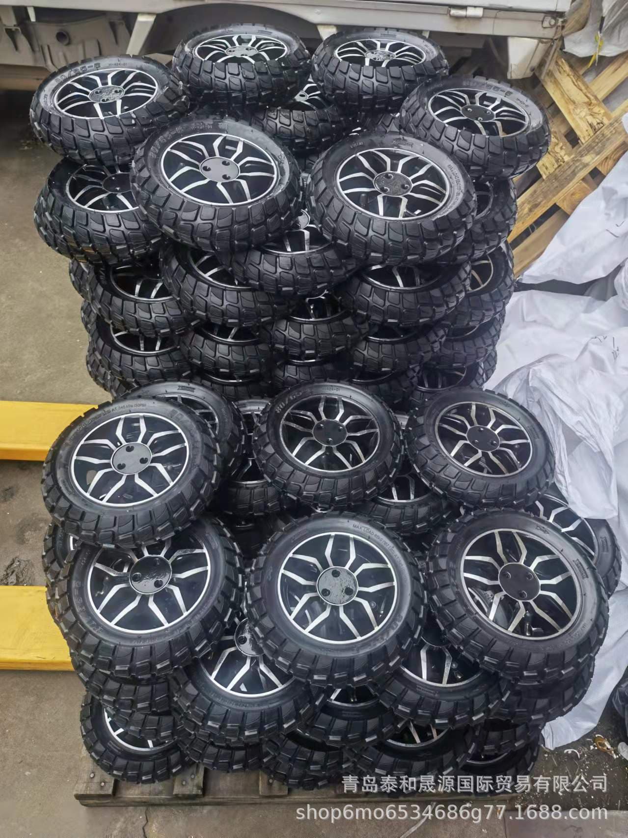 255x80 (80/65-6) Electric Scooter Inner and Outer Tire, Wheelchair Auxiliary Wheel