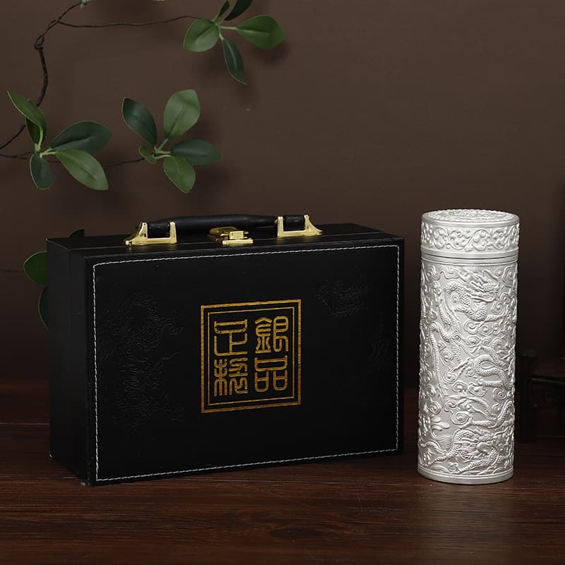 Pure silver liner, Kowloon silver cup, vacuum insulated cup, Pfaff cup, silver ion health cup, business gift