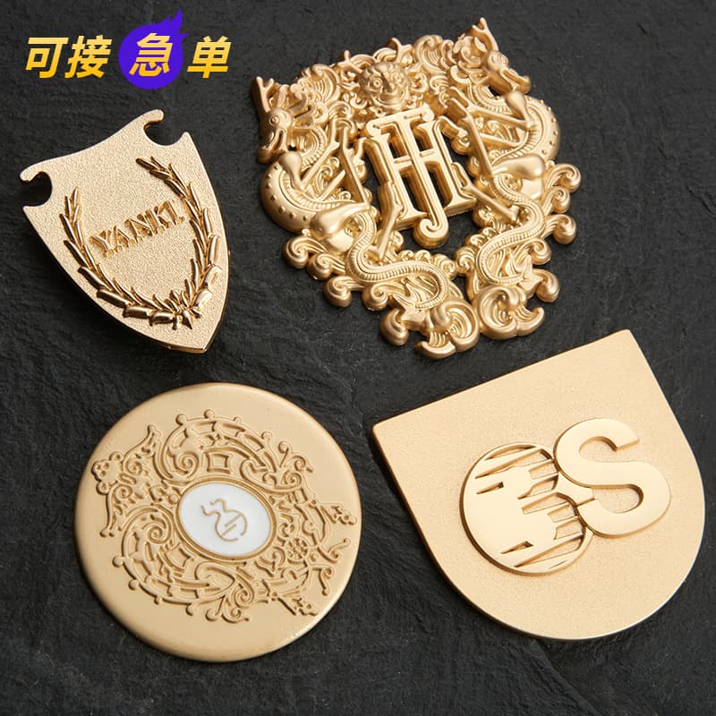 Metal Sign Aluminum Sign Electroplated Metal Logo Copper Metal Trademark Nameplate Stainless Steel Metal Sign