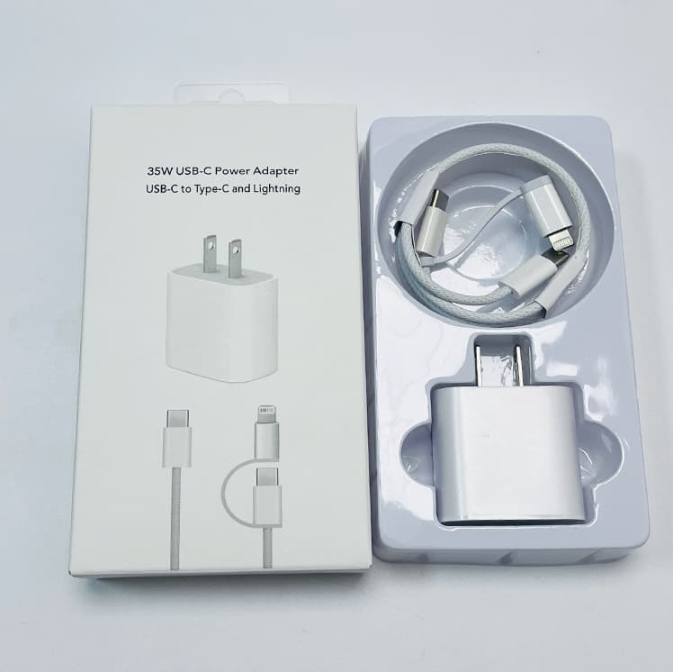 PD Fast Charger UK Plug Foldable Prongs PD 20W Compatible with Apple UK Charger iPhone PD Set