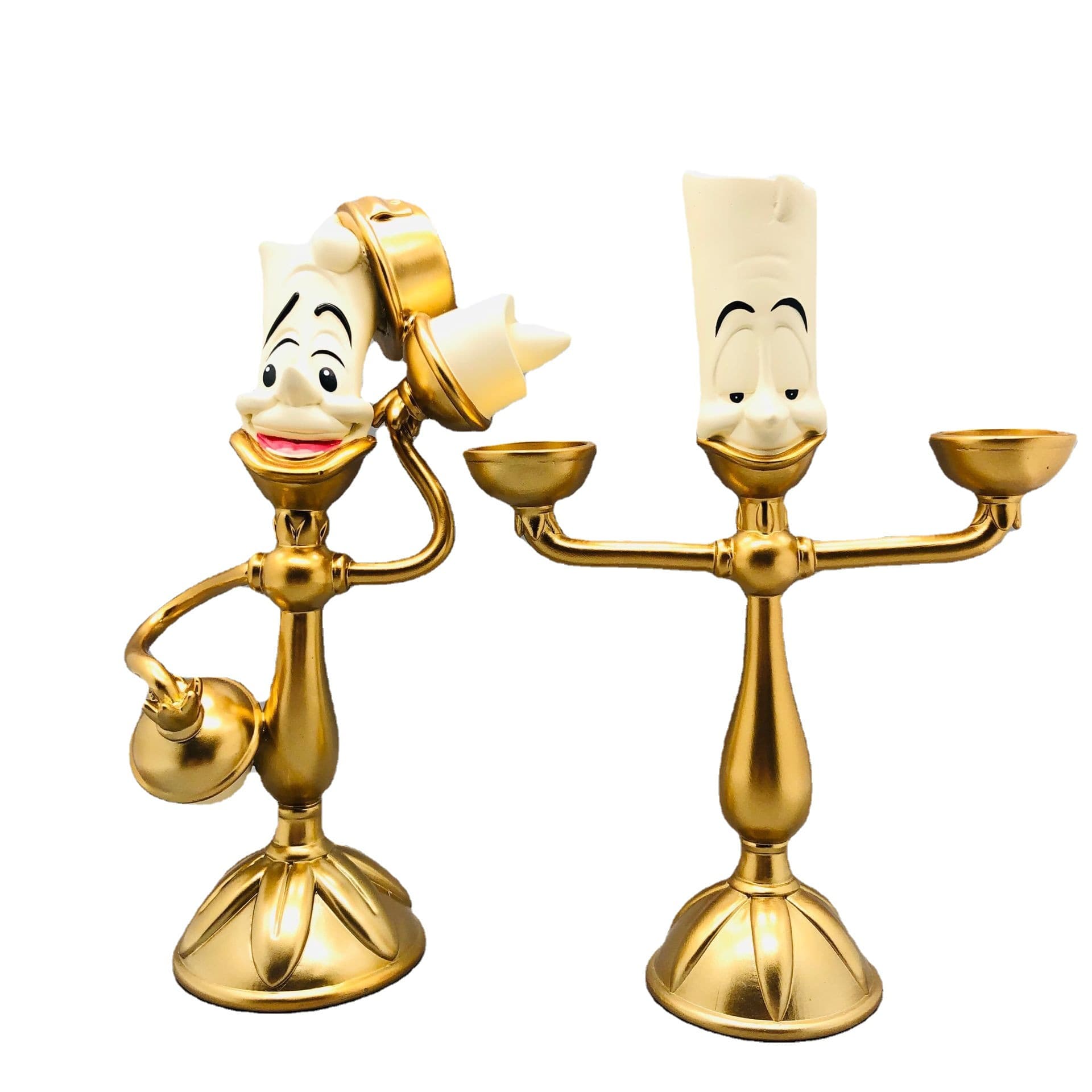 Beauty and the Beast Candlestick Lumia Candlestick Ornament Alarm Clock Table Clock Ornament Table Lamp Cosworth Pendulum Clock Collection