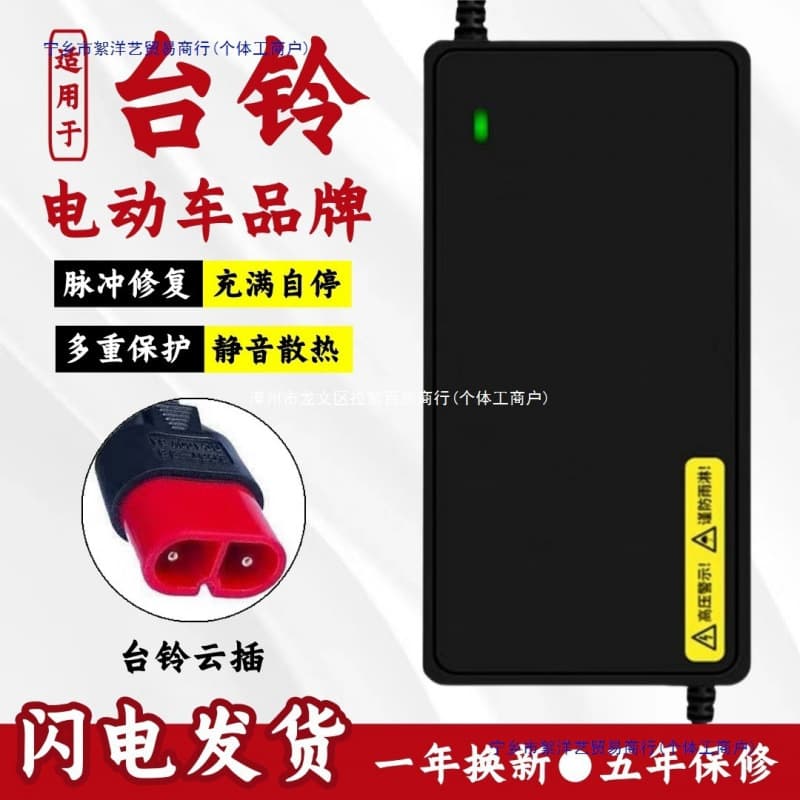 Suitable for Tailg Electric Scooter Smart Charger 48V12AH/60V20AH/72V Cloud Plug, Tailg Non-Original