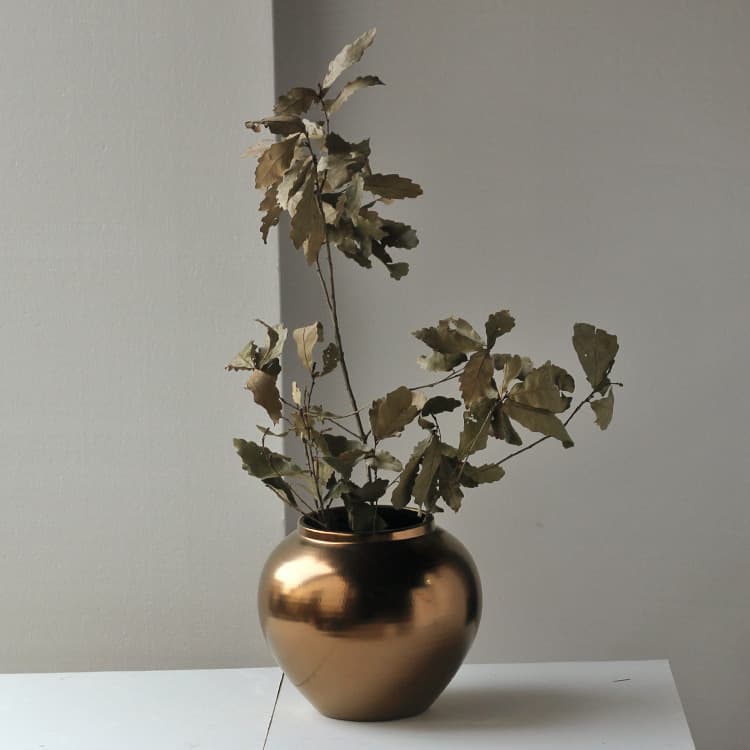 ins Nordic vase flower arrangement brass gold ceramic vase ornaments model room decoration soft furnishings wholesale