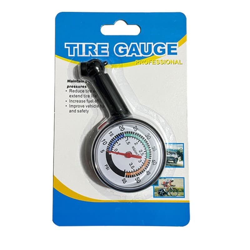 Cross-border Hot-Selling High-Precision Portable Car Tire Pressure Gauge, Mechanical Tire Pressure Monitor