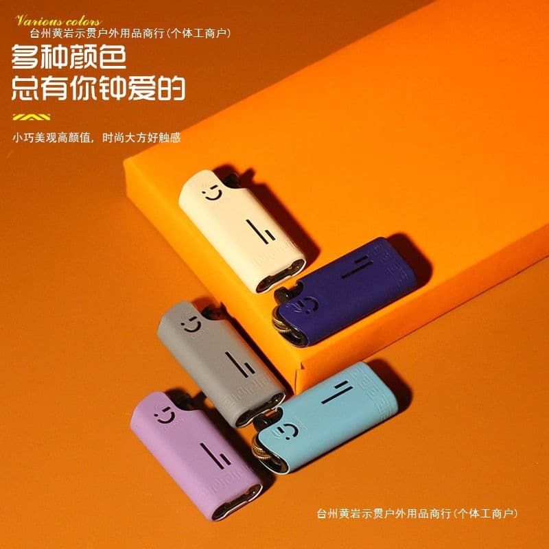 New Mini Metal Short Wheel Lighter Household Retro Personalized Creative Thumb Flint Gear Lighter