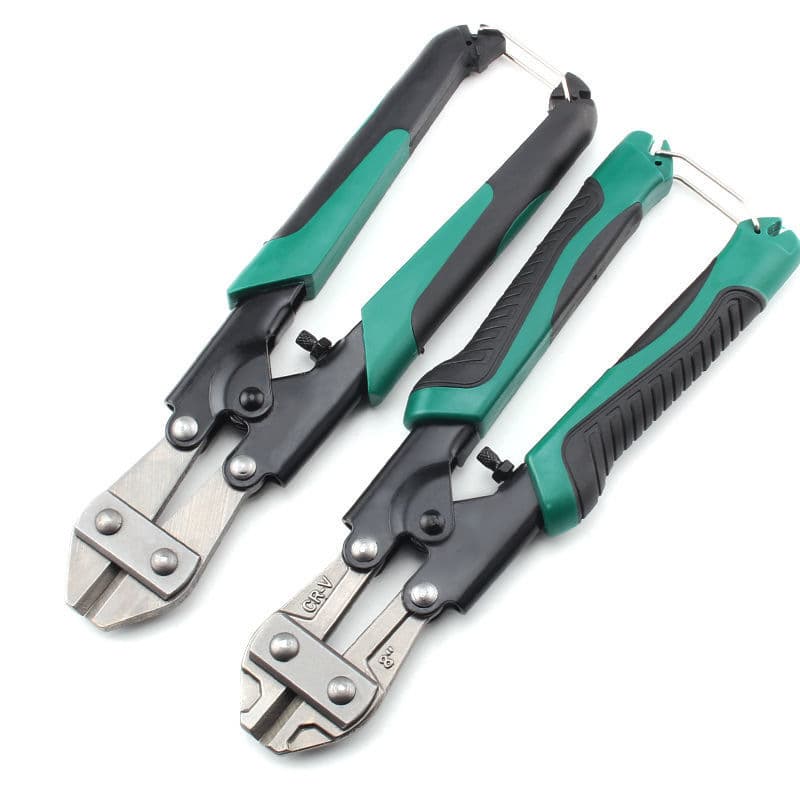 8-inch Mini Bolt Cutter for Rebar, Wire, and Steel Cable, Effortless Cutting, Heavy-Duty Wire Rope Shear