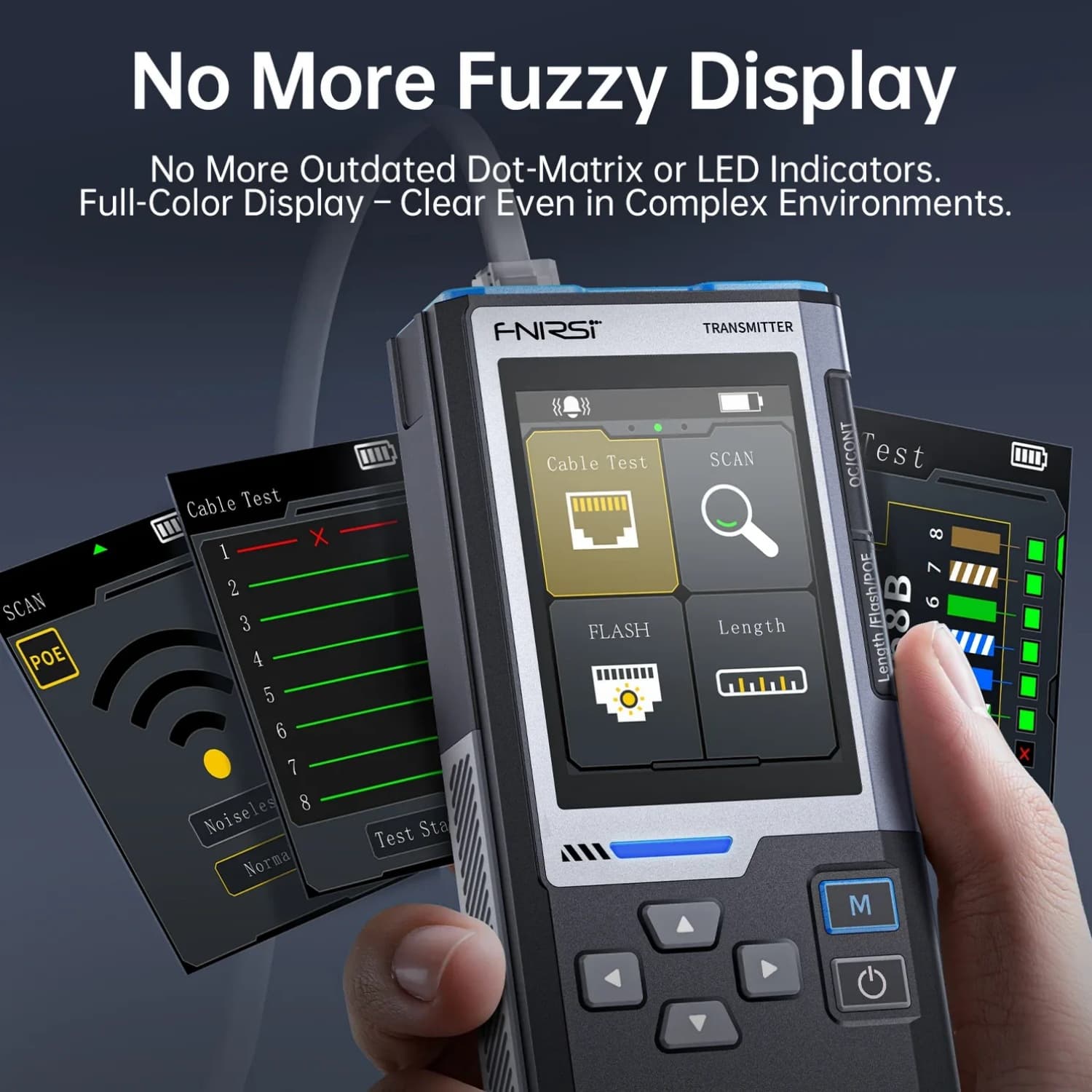 FNIRSI LPM-10A Multifunctional Network Cable Tracker