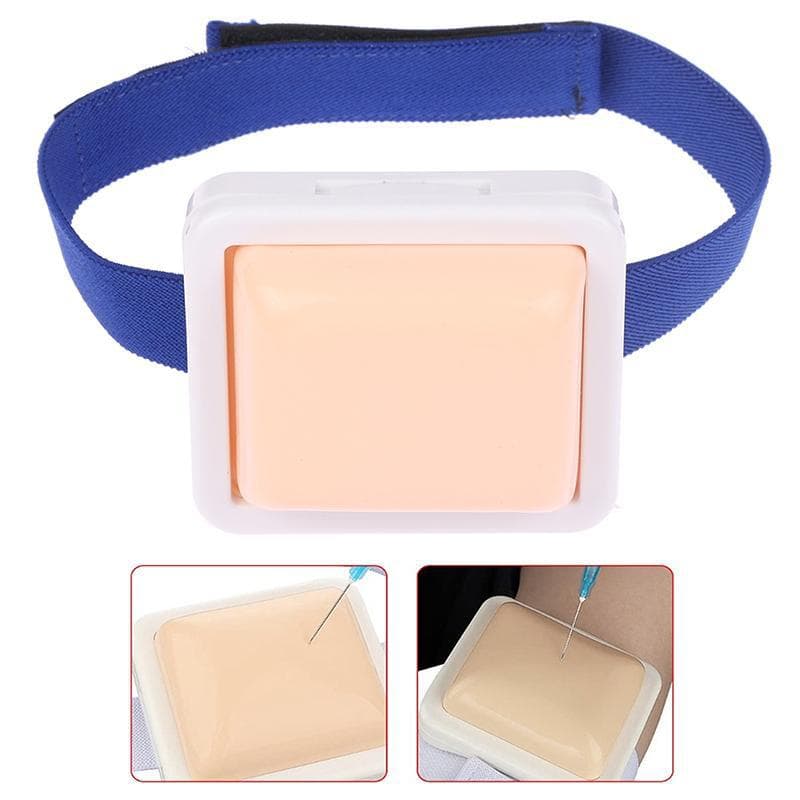 Acupuncture and Chinese medicine practice for beginners, strap opening practice mat, plastic injection practice mat