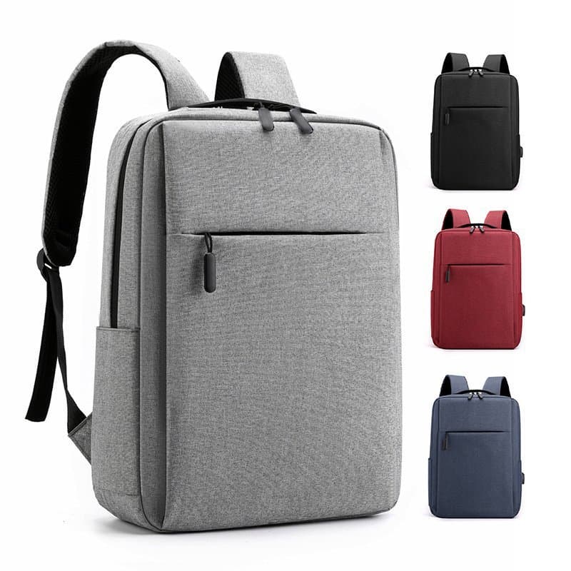 Wholesale Business Backpack Men's Laptop Bag Simple Commuter Casual with Logo Large Capacity Business Bag