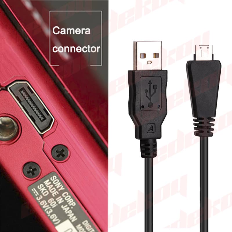 For Sony VMC-MD3 Data Cable Sony Camera Data Cable Digital Camera Data Cable Charging USB