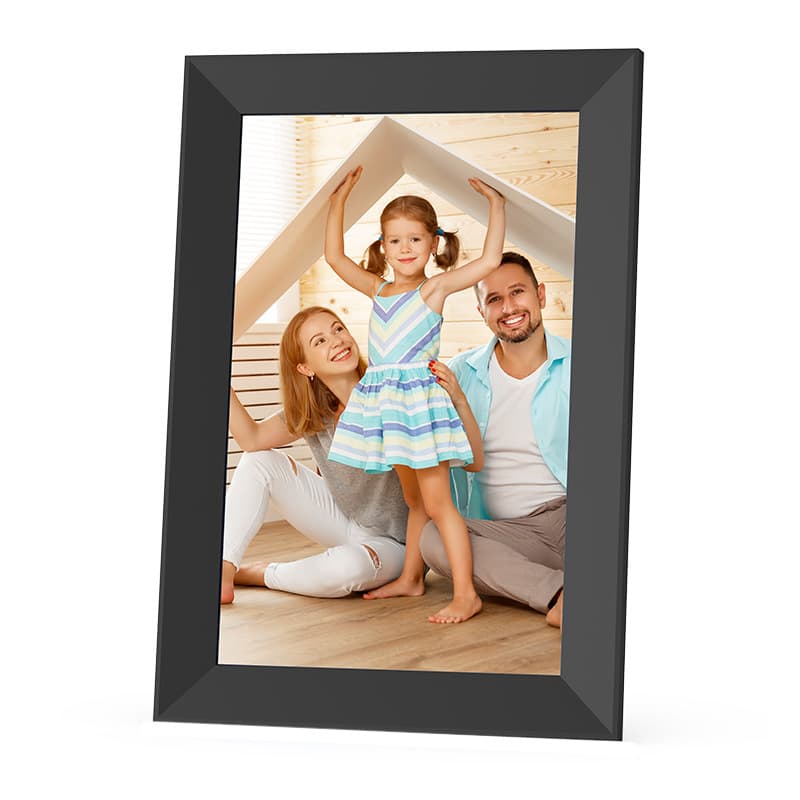 10.1-inch Digital Photo Frame Smart Picture Frame Auto-Play Electronic Album WiFi Cloud Photo Frame IPS Display
