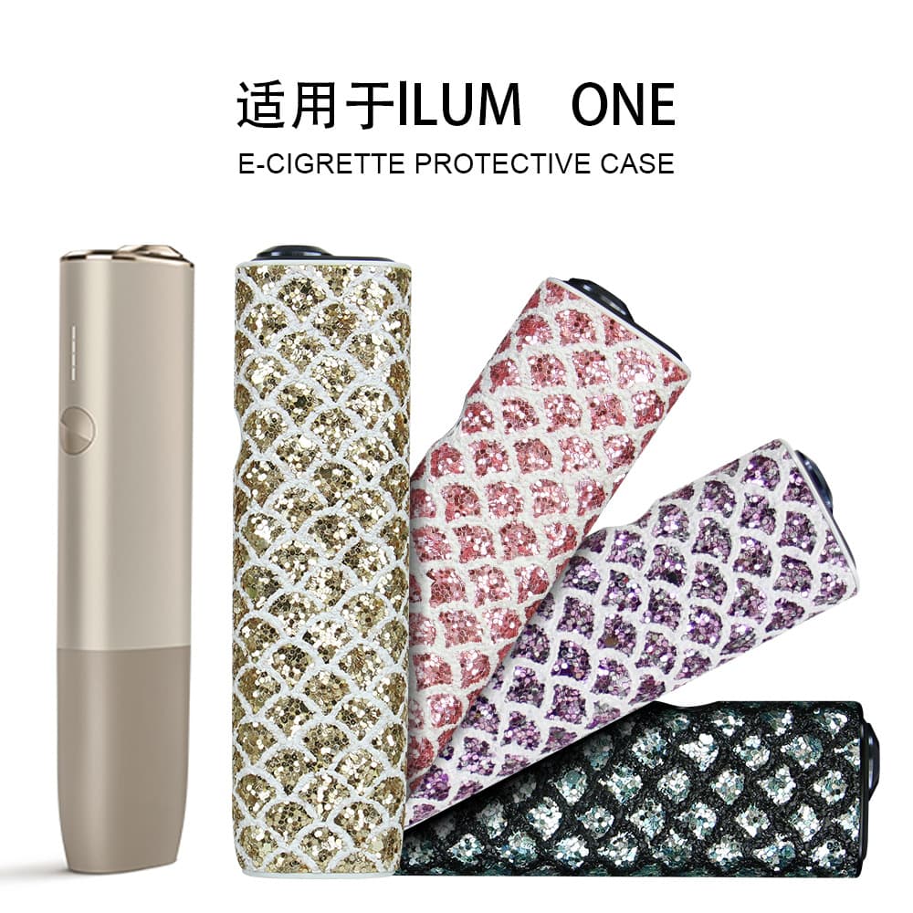 In stock ilum one/i one leather protective case, IQO heat-not-burn 67 generation case