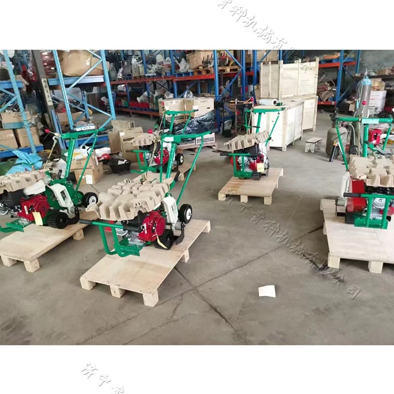 Gasoline Sod Shaver for Sod Transplanting, Hand-push Step-type Sod Lifter, Manila Sod Transplanter