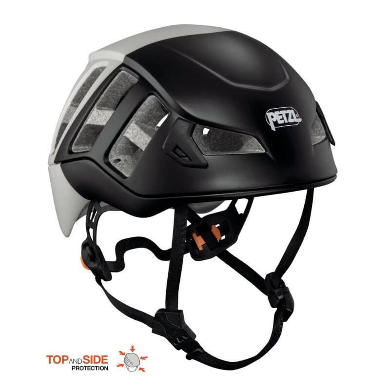 Petzl METEOR Climbing Helmet Black/Gray S/M Size Head Circumference 52-59cm Unit: Piece