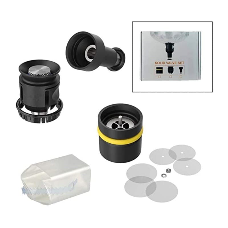 Volcano digital volcano dry temperature controlled smoking set solid valve set