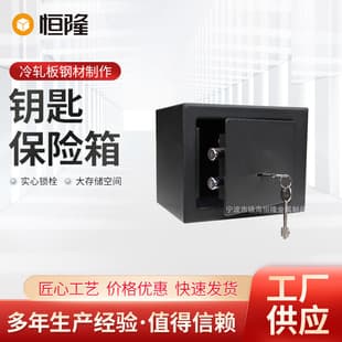 Mini Key Safe Box Small Utility Safe Key Lock Box Personal Home Safe