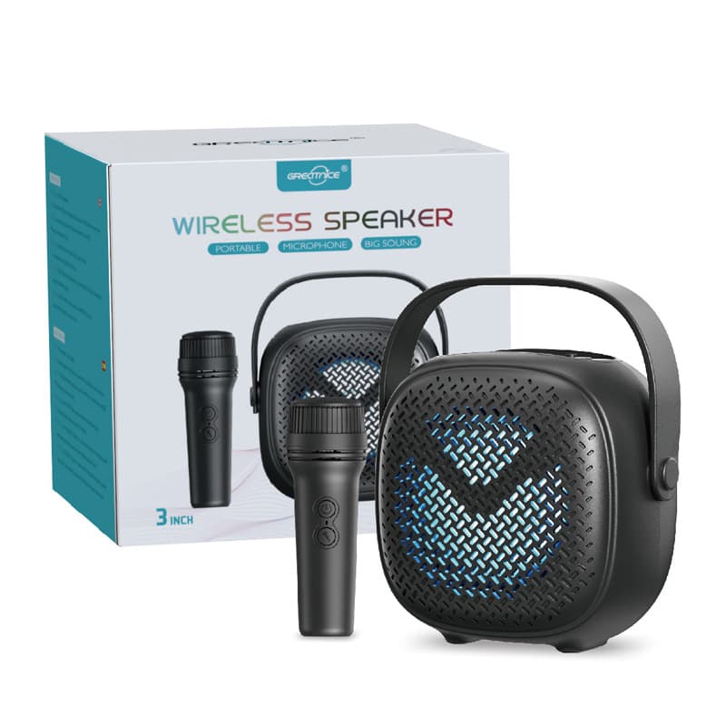 GTS-1941 GTS-2008 Southeast Asia and Middle East special price karaoke microphone wireless portable speaker