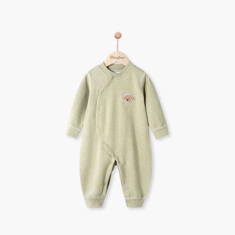 Baby Onesie for Autumn and Winter, Boys and Girls, Warm Seamless Crawling Suit, Newborn Side-Opening Bodysuit, Fine Silk and Cashmere