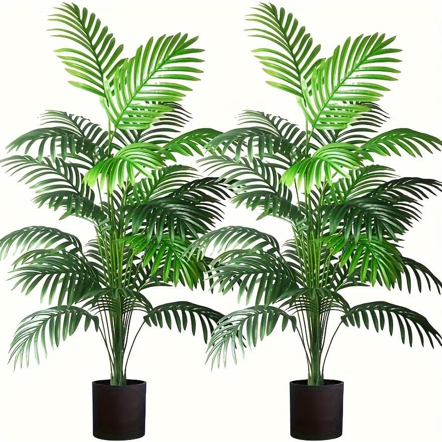 Wholesale Artificial Large Fishtail Palm Fern Leaves Green Plants Indoor Decorative Accessories Ornaments Gardening Photography Props