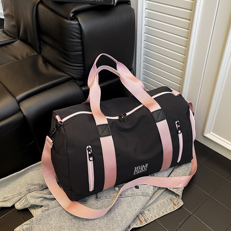 Gym bag, wet and dry separation, large capacity travel bag, men's and women's sports handbag, crossbody bag, yoga dance storage bag