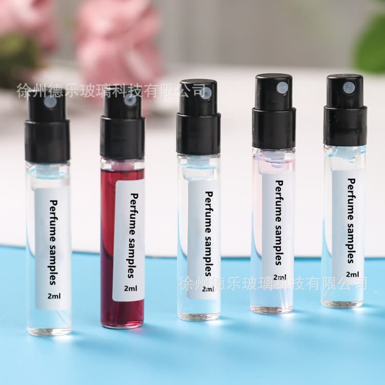 Wholesale 2ml 3ml 5ml Perfume Spray Bottle Glass Perfume Refill Bottle Travel Portable Small Empty Bottle Sample Bottle