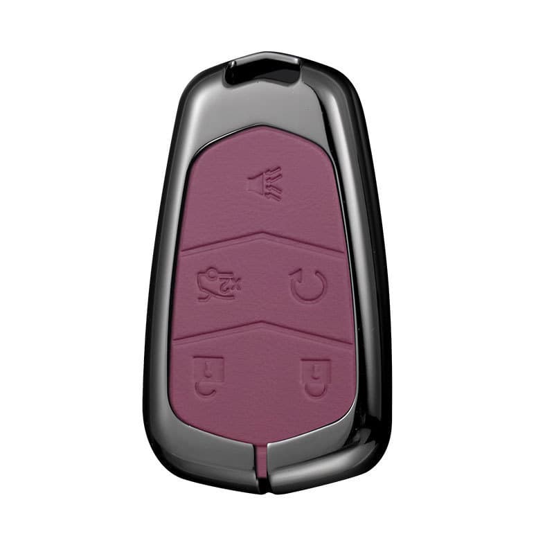 Compatible with Cadillac Key Case Metal Shell for XT6 XT5 CT5 Key Shell XT4 Buckle CT6 Premium ATSL Cover XTS