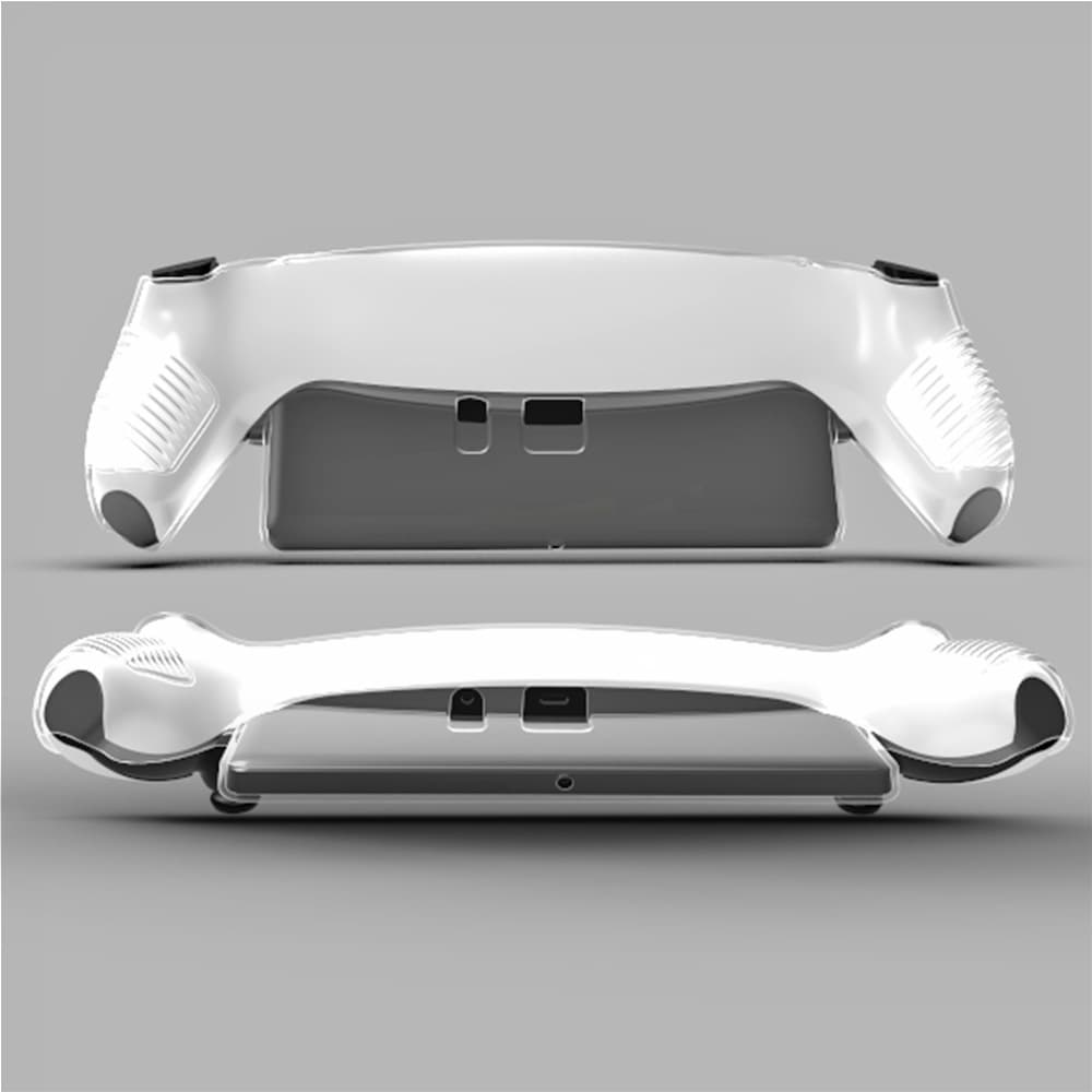 Play--Station Portal Transparent TPU Protective Case PS5 Handheld Protective Case Transparent Black Protective Case