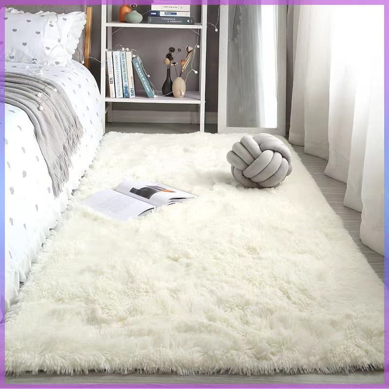 Cross-border Amazon Nordic Long Hair Bedroom Carpet Living Room Full of Modern Simple Indoor Network Red Carpet Plush Blanket