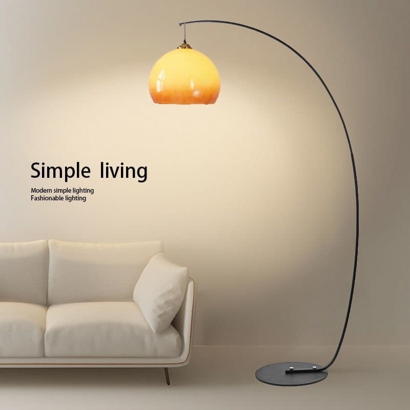 Vintage Minimalist Fishing Rod Floor Lamp Sunset Floor Lamp Living Room Sofa Corner Decorative Design Nordic Light Luxury Table Lamp