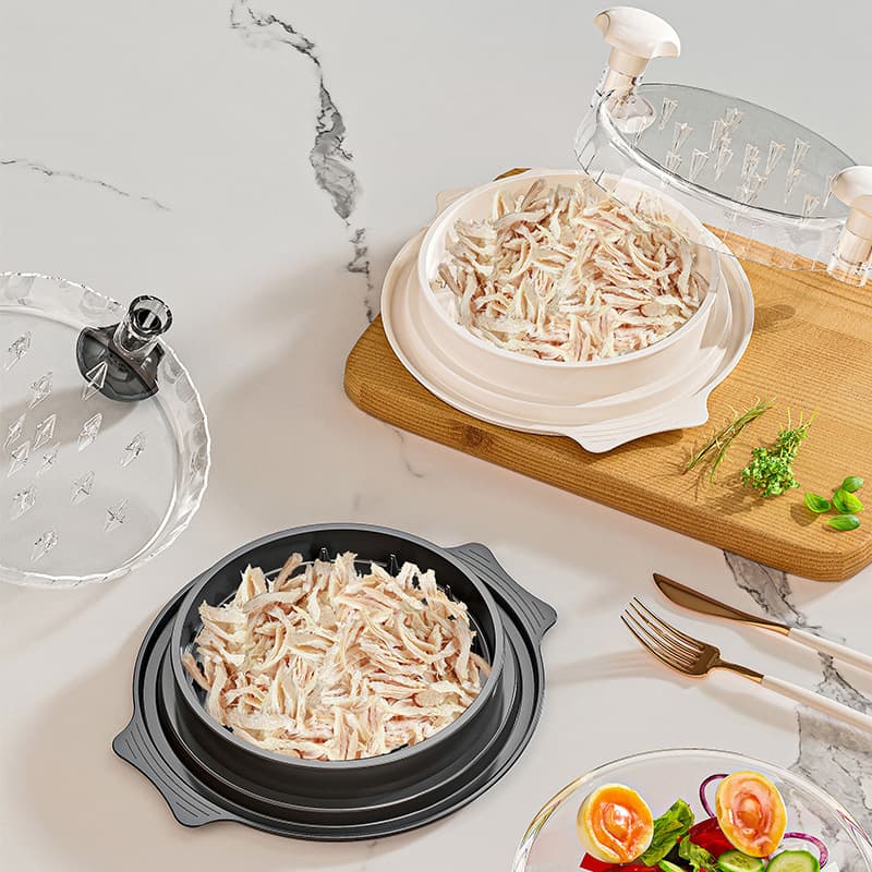 Cross-border Chicken Shredder Machine, Home Use Chicken Meat Grinder, Slicing, Separating, and Shredding Mincer