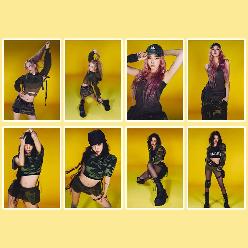 aespa "Whiplash" MV Teaser Sticker Poster - Winter & Karina Wall Decal, Decorative Art