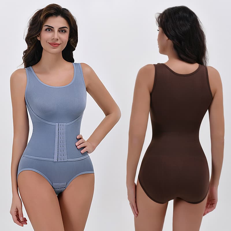 Women's shapewear, slimming, waist-cinching, tummy-shaping, hip-lifting bodysuit, plus size, open crotch style, tummy-control and shaping underwear