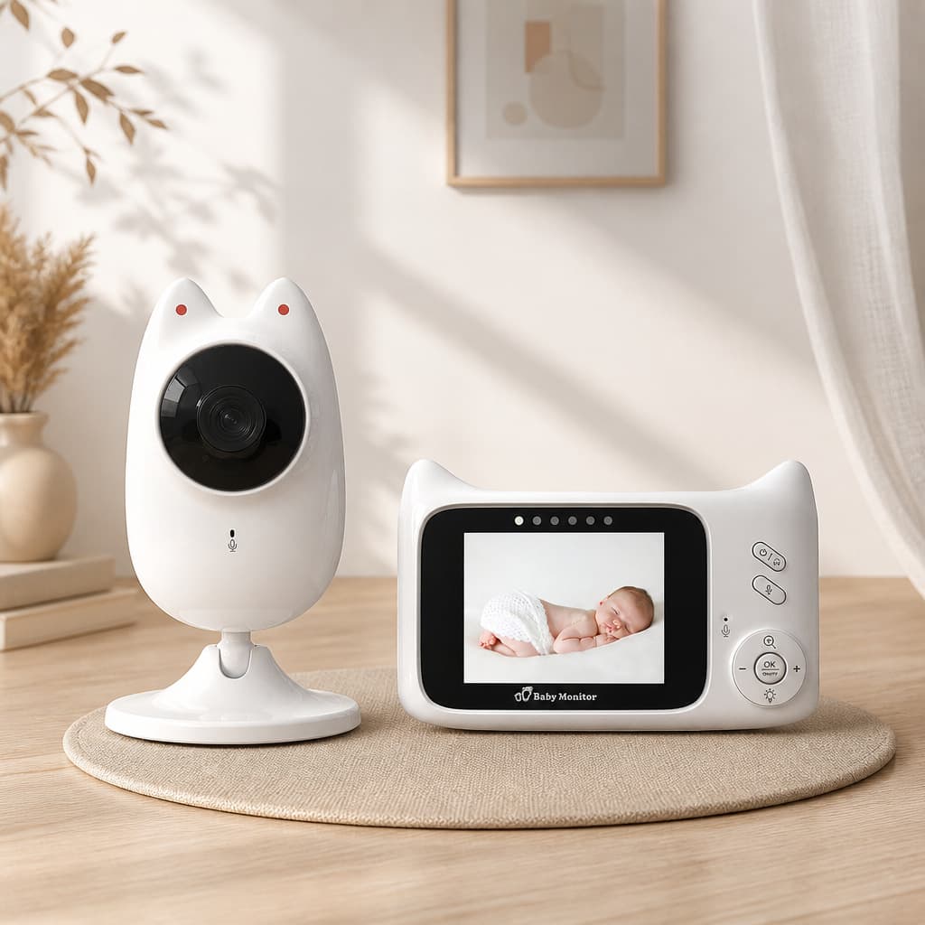 2.8-inch Cross-border Baby Monitor Voice Intercom Wireless Monitor Smart Camera