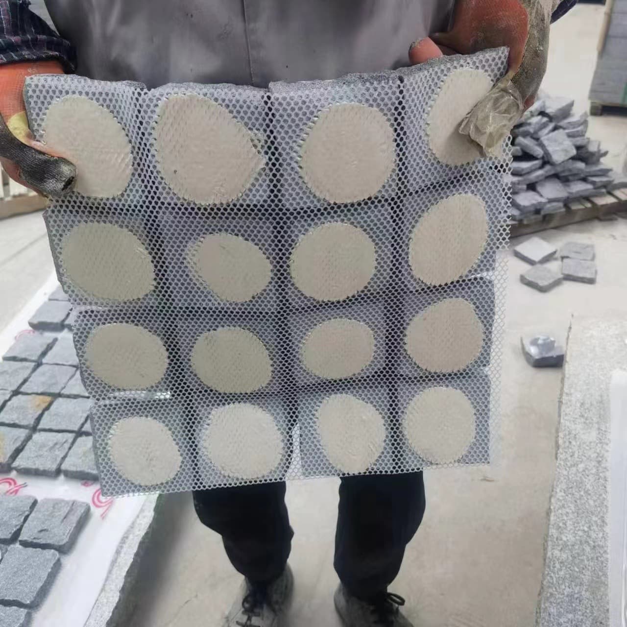 3-Meter Wide Plastic Net Sandblasting Plastic Net Stone Plastic Net Multi-Functional Net