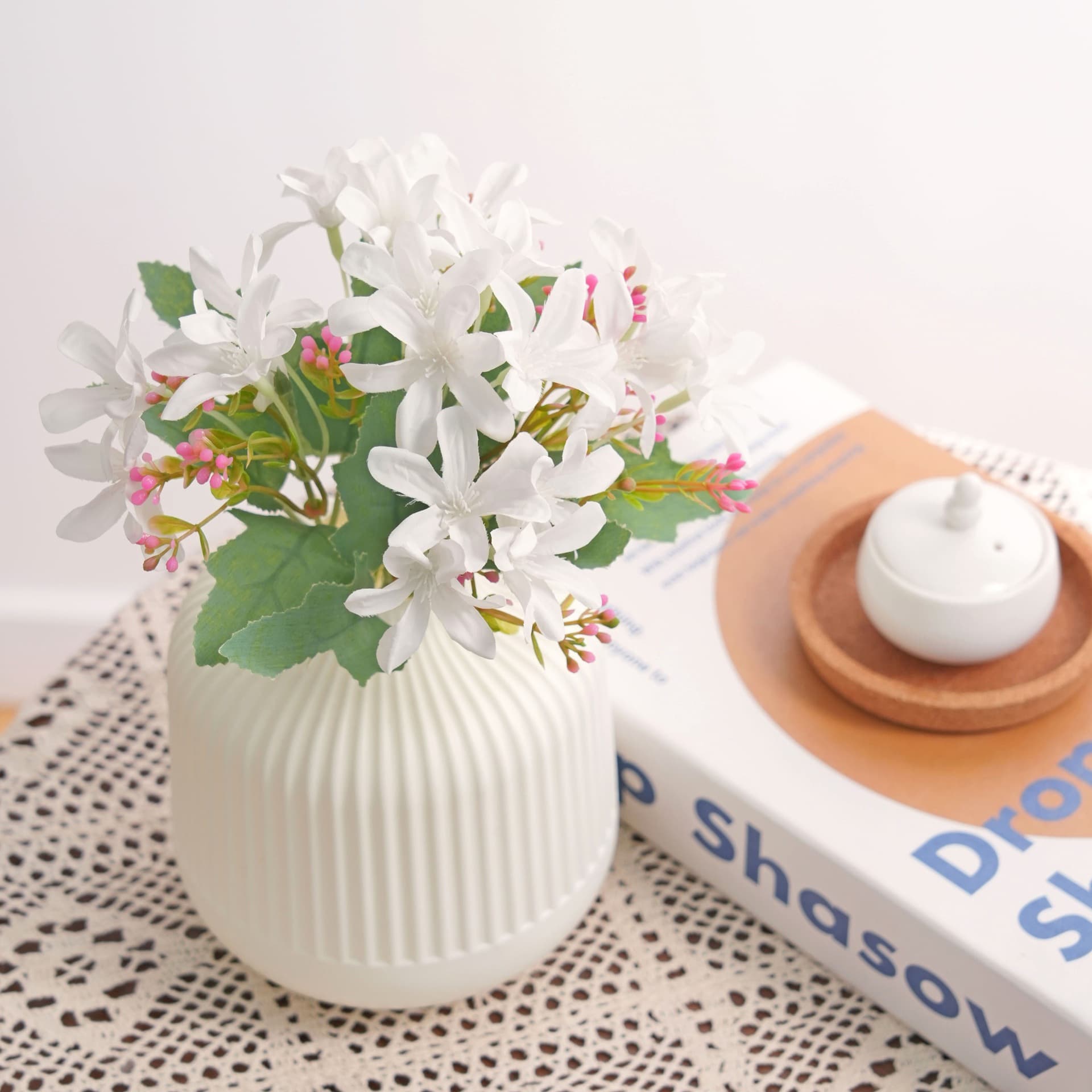 Artificial Narcissus Flower Arrangement Decoration, High-End Dining Table Ornament, Home Decor, Hotel Soft Furnishing, Cross-Border Hot-Selling Fake Flowers