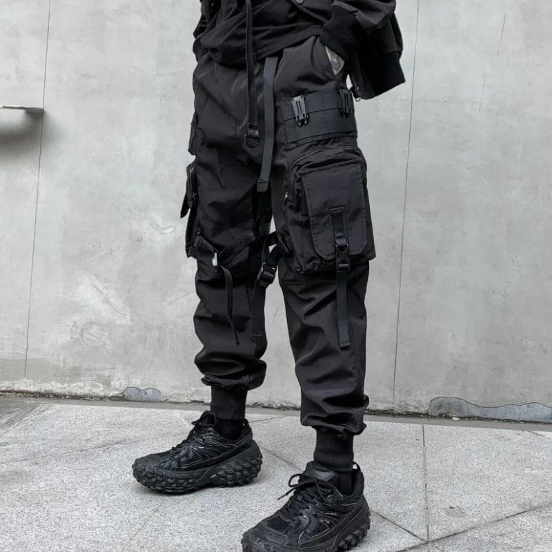 U 10330 Wide Leg Cargo Pants Men