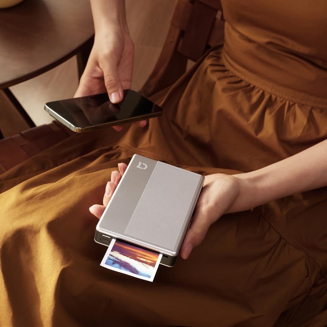 Xiao-Mi Pocket Photo Printer 1S Smart Home Inkless Mini Portable Photo Printer