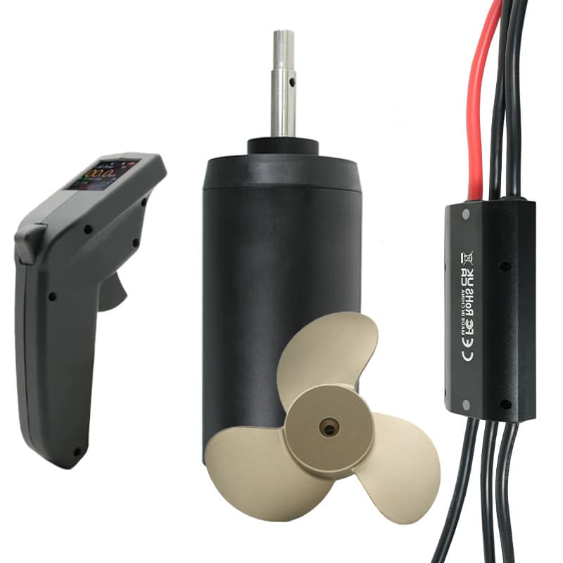 Underwater Waterproof Motor DIY Hydrofoil Surfboard External Rotor Thruster Motor
