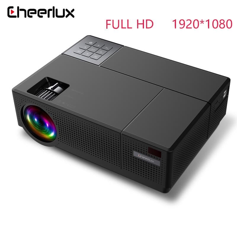 CHEERLUX Home HD 1080P Android ATV Projector Smart WiFi Projector