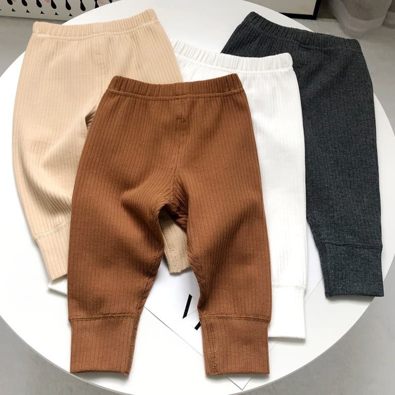 Ins Hot Baby Knit Pants Infant Toddler Spring Autumn Long Pants Ins Style Baby Wear Cross-Border