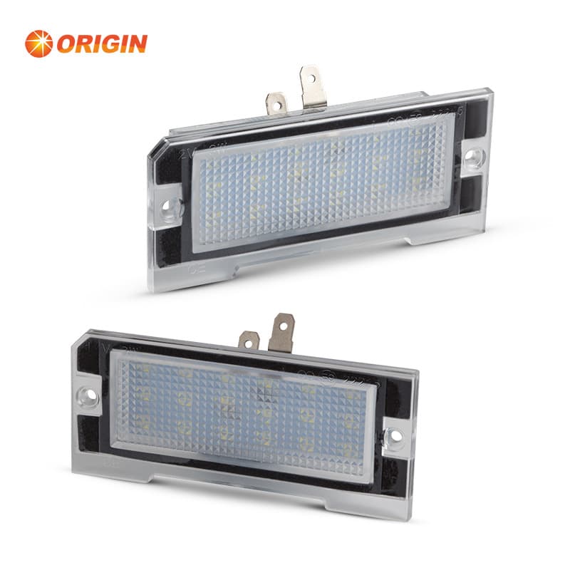 Factory direct supply Land Rover LED license plate light, suitable for Land Rover Freelander 1, dedicated decoding license plate lamp