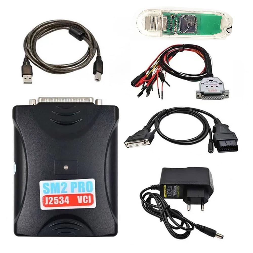 SM2 PRO J2534 with 67 IN 1 Dedicated Protocols V2.21.22 Automotive Diagnostic Tool