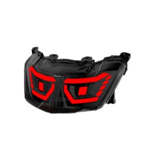 Compatible with YAMAHA NMAX 155 Motorcycle LED Brake Tail Light Modification Kit Turn Signal Brake Light