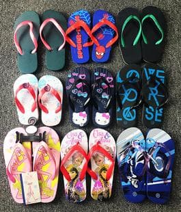 Surplus Stock Children's Flip Flops Foam Wholesale Street Stall Export Night Market Summer Sandals Wholesale