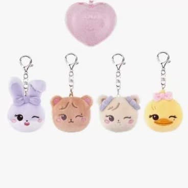 In Stock BLACKPINK Seoul Pop-up Plush Head Cute Animal Head Pendant Accessory