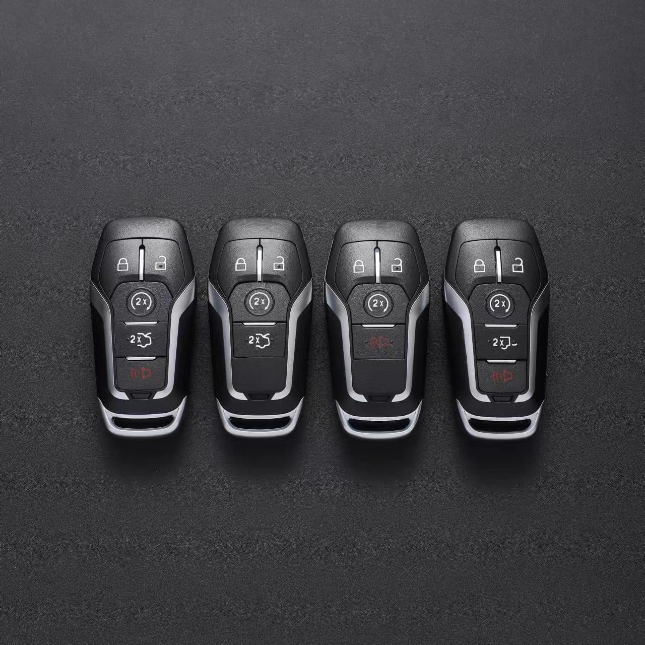 Replacement shell for universal smart key remote control for Lincoln Mustang, Ford Mondeo, and Edge.
